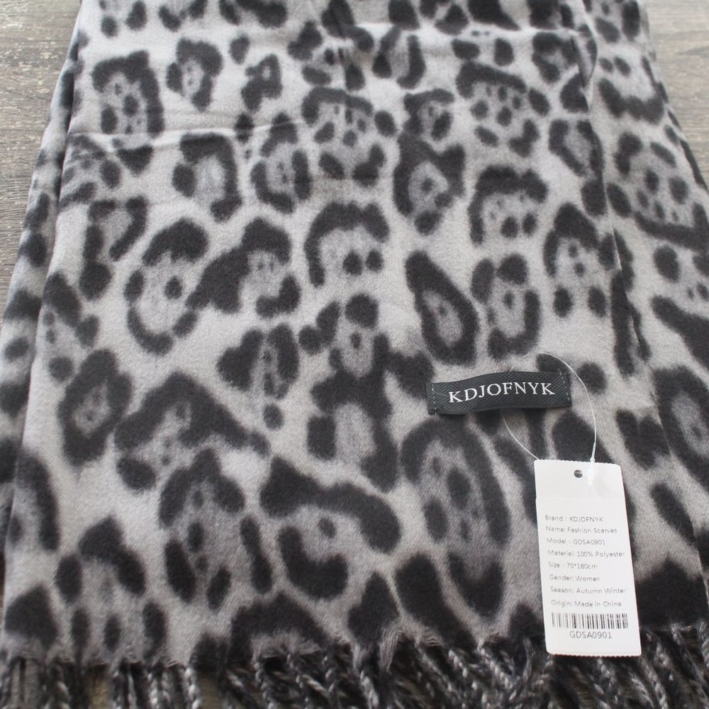 Cozy KDJOFNYK Neck Scarf Animal Print